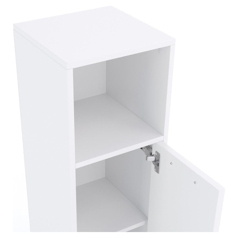 Vicco Mobiletto bagno medio Kiko Armadietto bagno Bianco