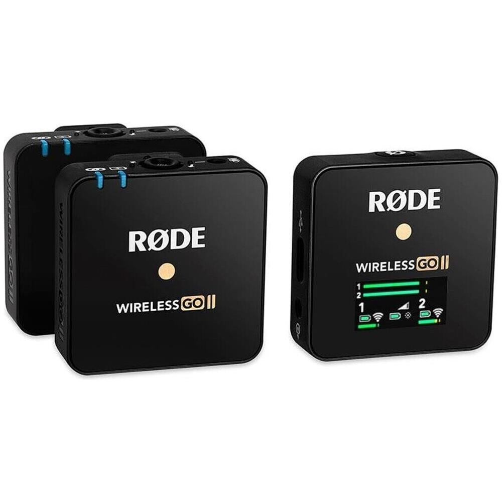 Wireless GO II Sistema Microfono a Doppio Canale 2.4 GHz / 128-bit - Nero - Foto 2