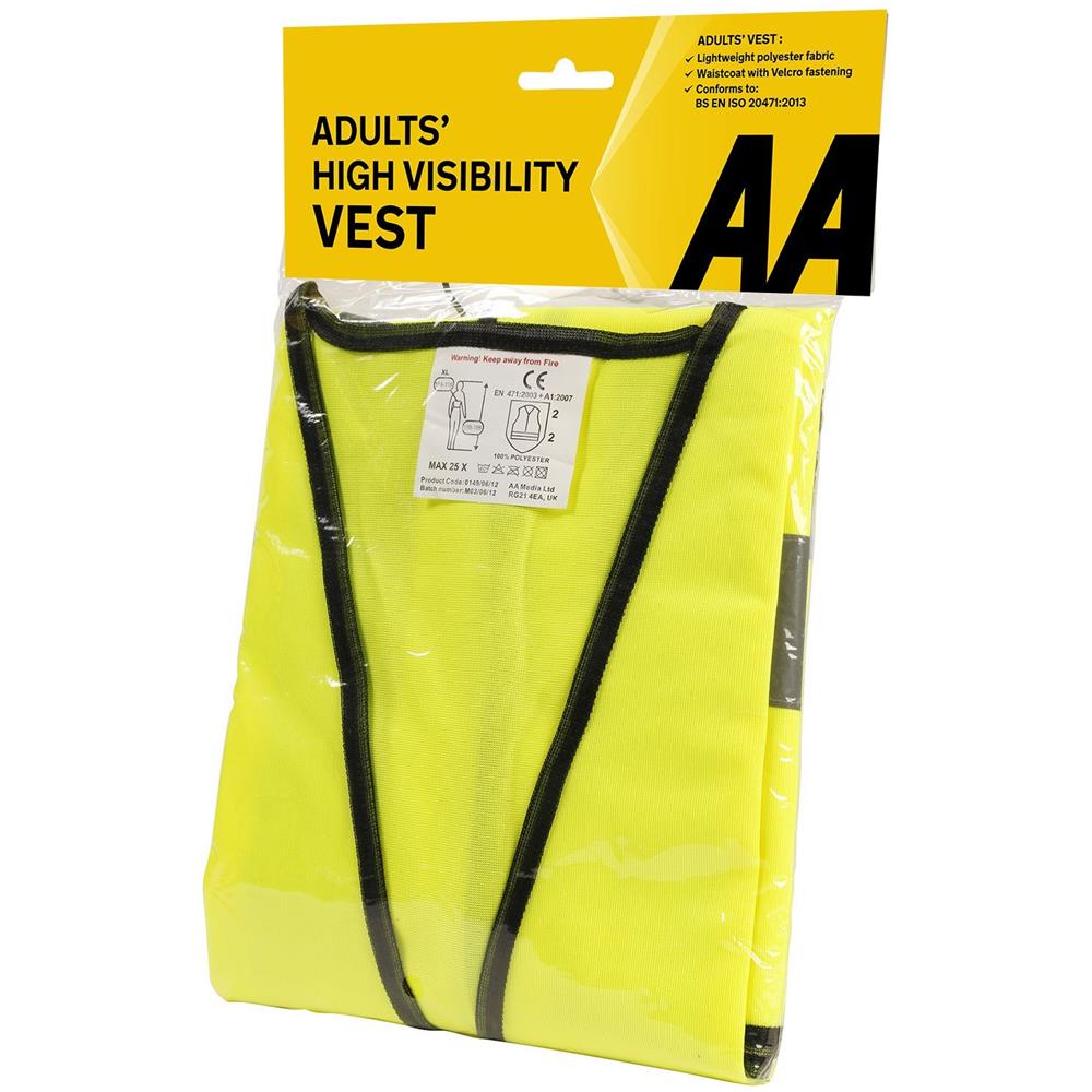 High Visibility Gilet Per La Sicurezza E Le Emergenze - Giallo - Foto 4