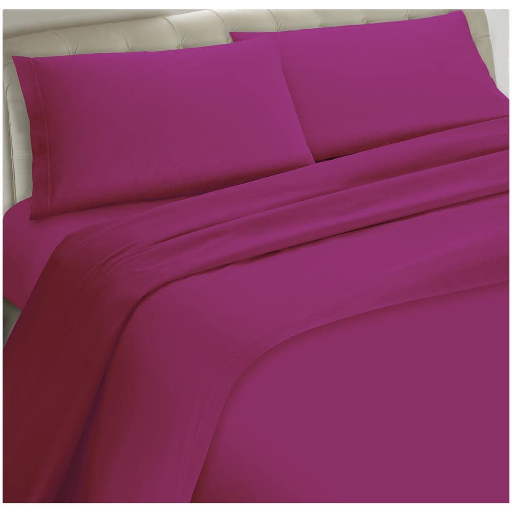 Set Completo Lenzuola 100% Microfibra - Singolo, Lenzuolo Sopra 150 X 290 Cm, Lenzuolo Sotto 80/90 X 190/200 X 25 Cm, 1 Federa 52 X 82 Cm - Mora - Foto 1