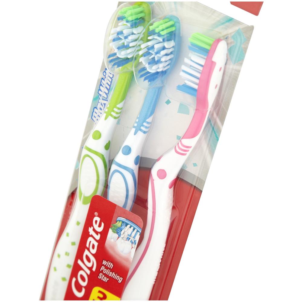 Max Bianco Medium Spazzolino 3 Pack - Foto 2