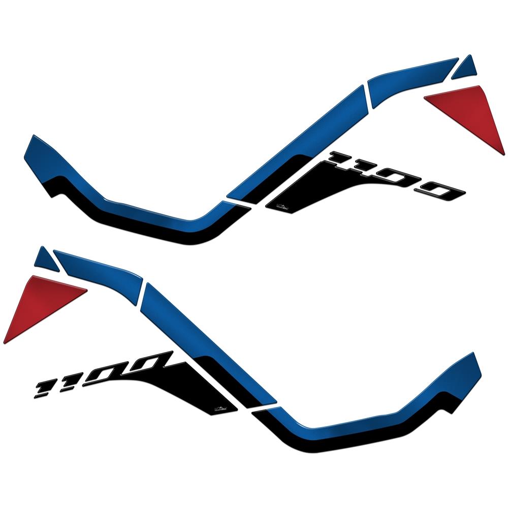 Adesivi Protezioni Laterali Compatibili Con Moto Crf1100l Africa Twin Adventure Sports 2021 - Foto 1