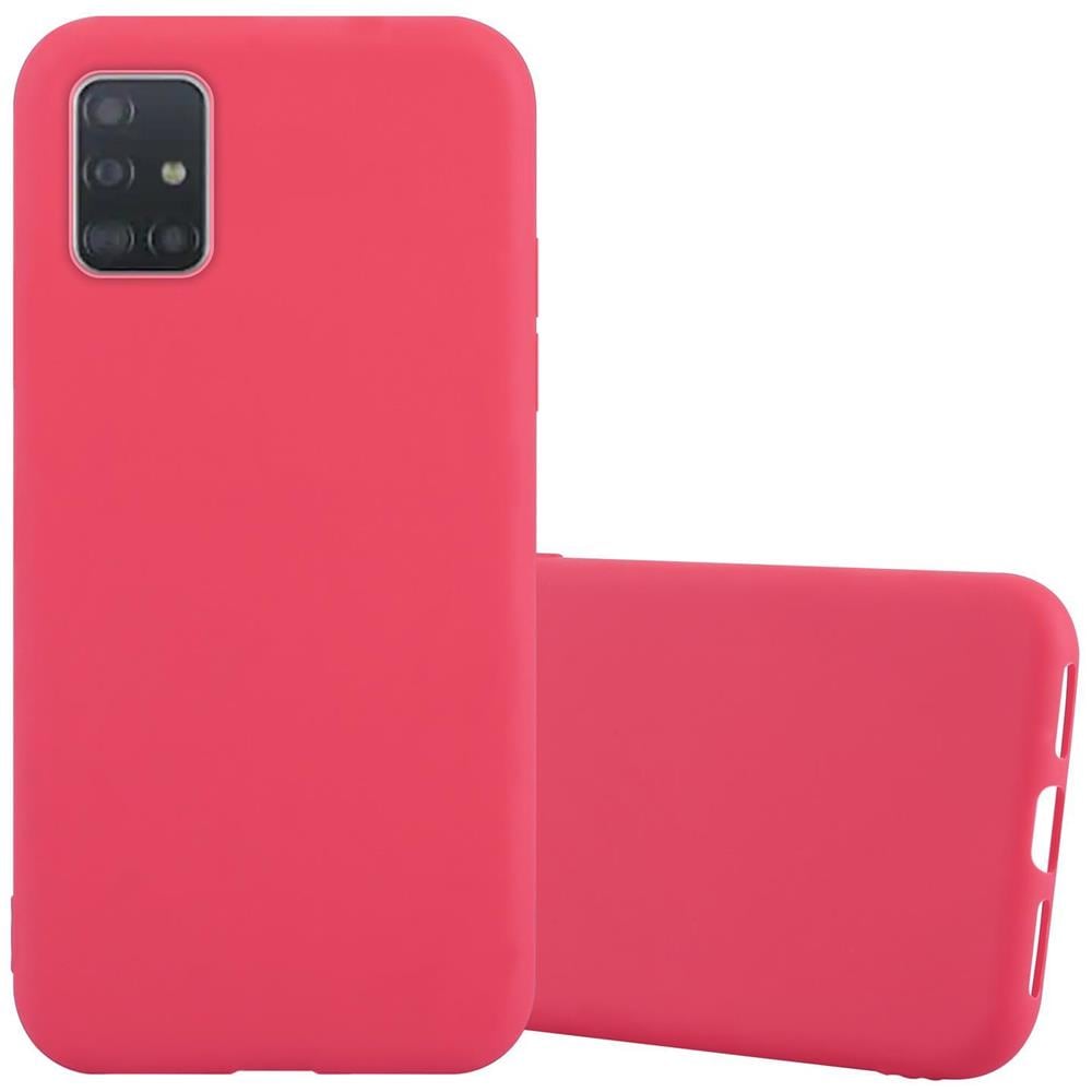 Custodia Compatibile Con Samsung Galaxy A72 5g In Candy Rosso - Coperchio Protettivo In Silicone Tpu Flessibile - Foto 1