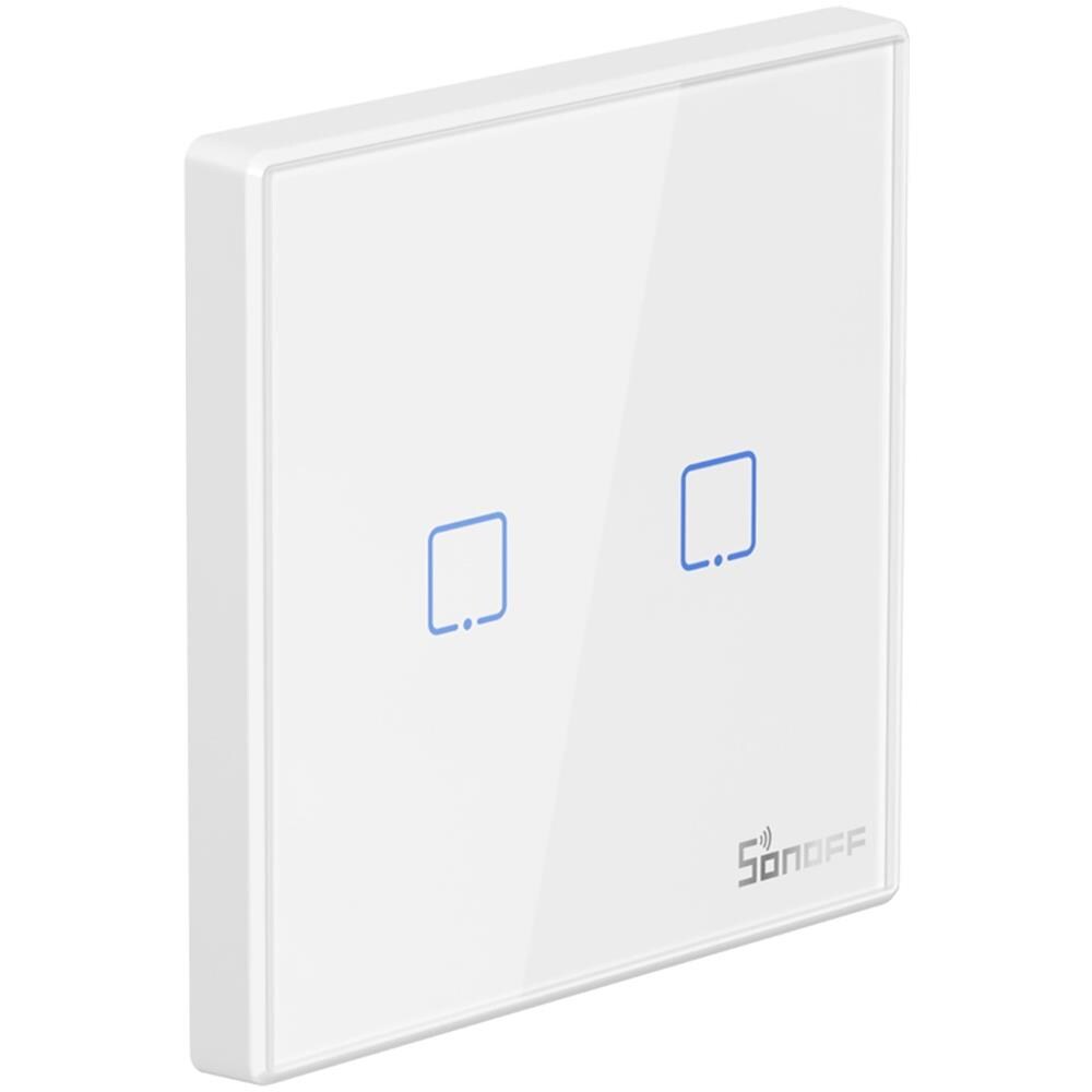 Interruttore A Parete Con Funzione Rf 433mhz 2 Pulsanti - - Foto 1
