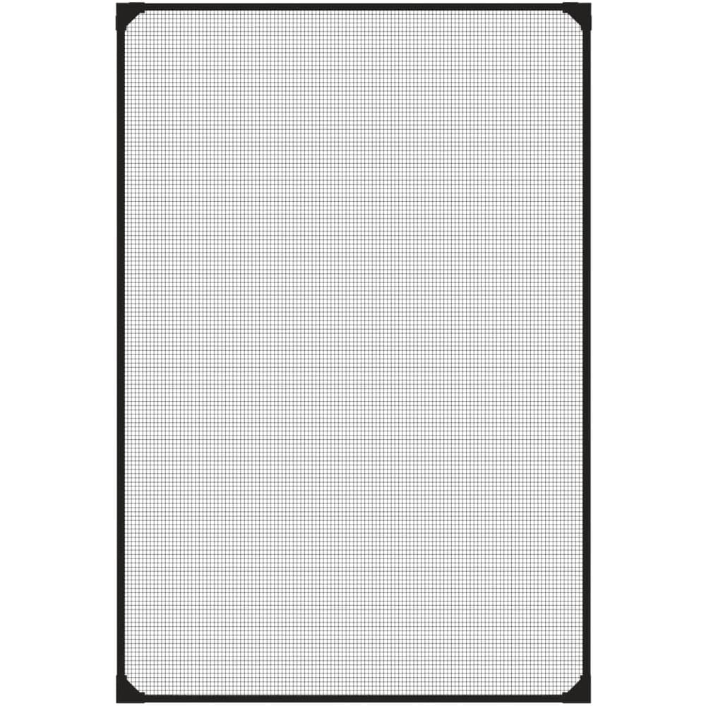 Zanzariera Magnetica Per Finestre Antracite 80x120 Cm - Foto 3