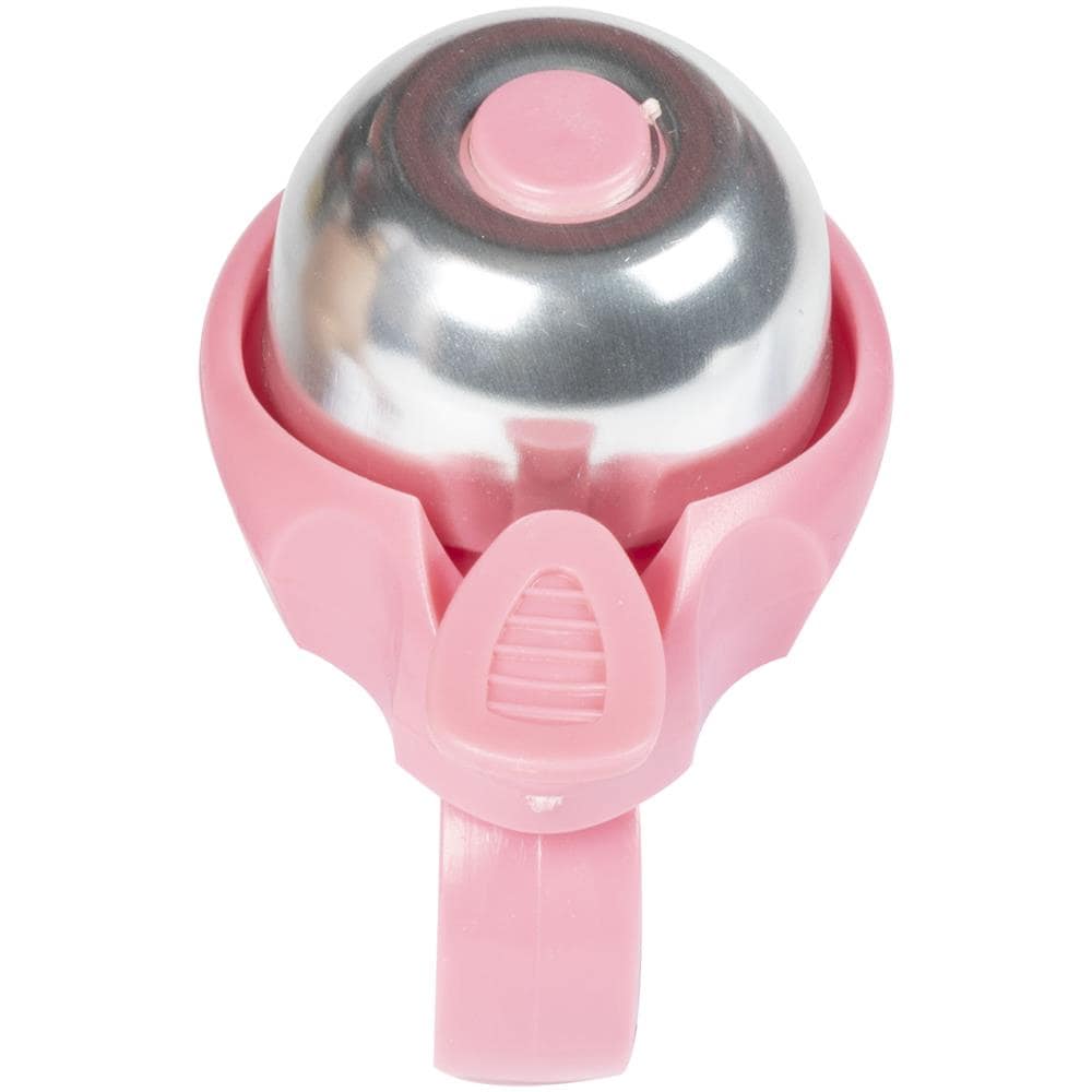 Mini Campanello Universale Per Bicicletta In Acciaio Di Colore Rosa /silver - Foto 2