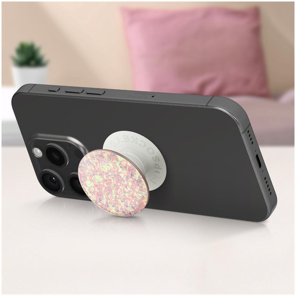 Popgrip Design Confetti Iridescent, Supporto Video, Rosa - Foto 2