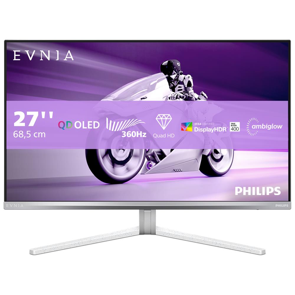 Monitor 26.5" QD-OLED OLED Evnia 8000 27M2N8500/00 Quad-HD 2560 x 1440 Pixel Tempo di Rsposta 0.03 ms Frequenza di Aggiornamento 360 (Hz) - Foto 1