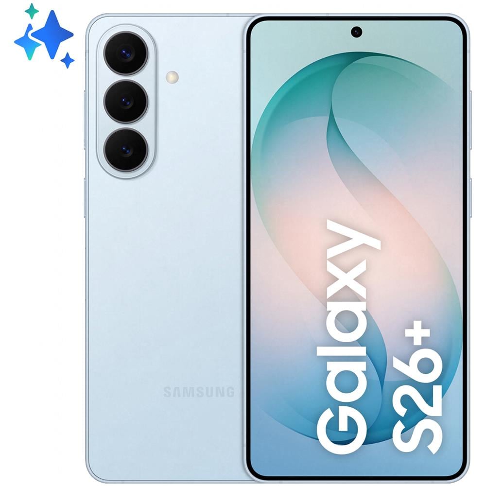 Galaxy S26 Plus 5G AI 256GB 12GB Ram Display 6.7" Dynamic Amoled 2X 120Hz Main Camera 50MP DualSim (nanoSim+eSim) Android 16 Exynos 2600 4900mAh Sky Blue - Foto 1