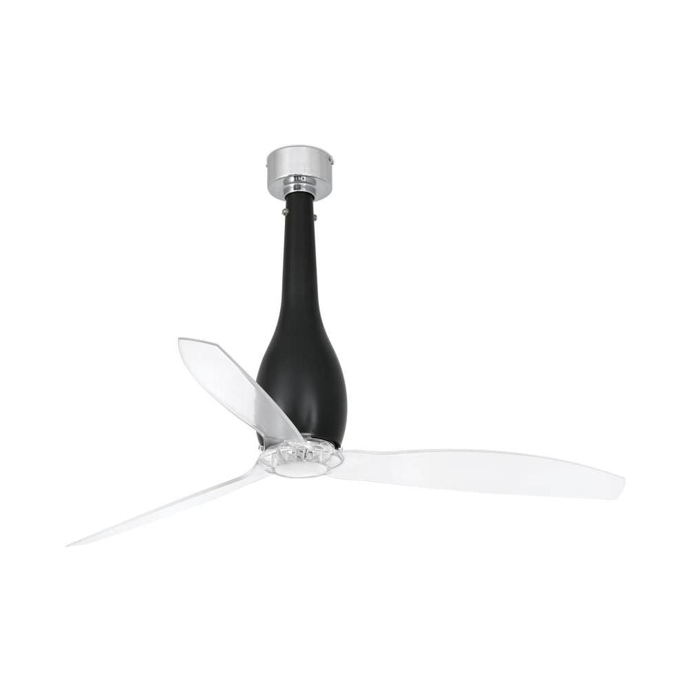 Ventilatore per interno da soffitto nero - Foto 1