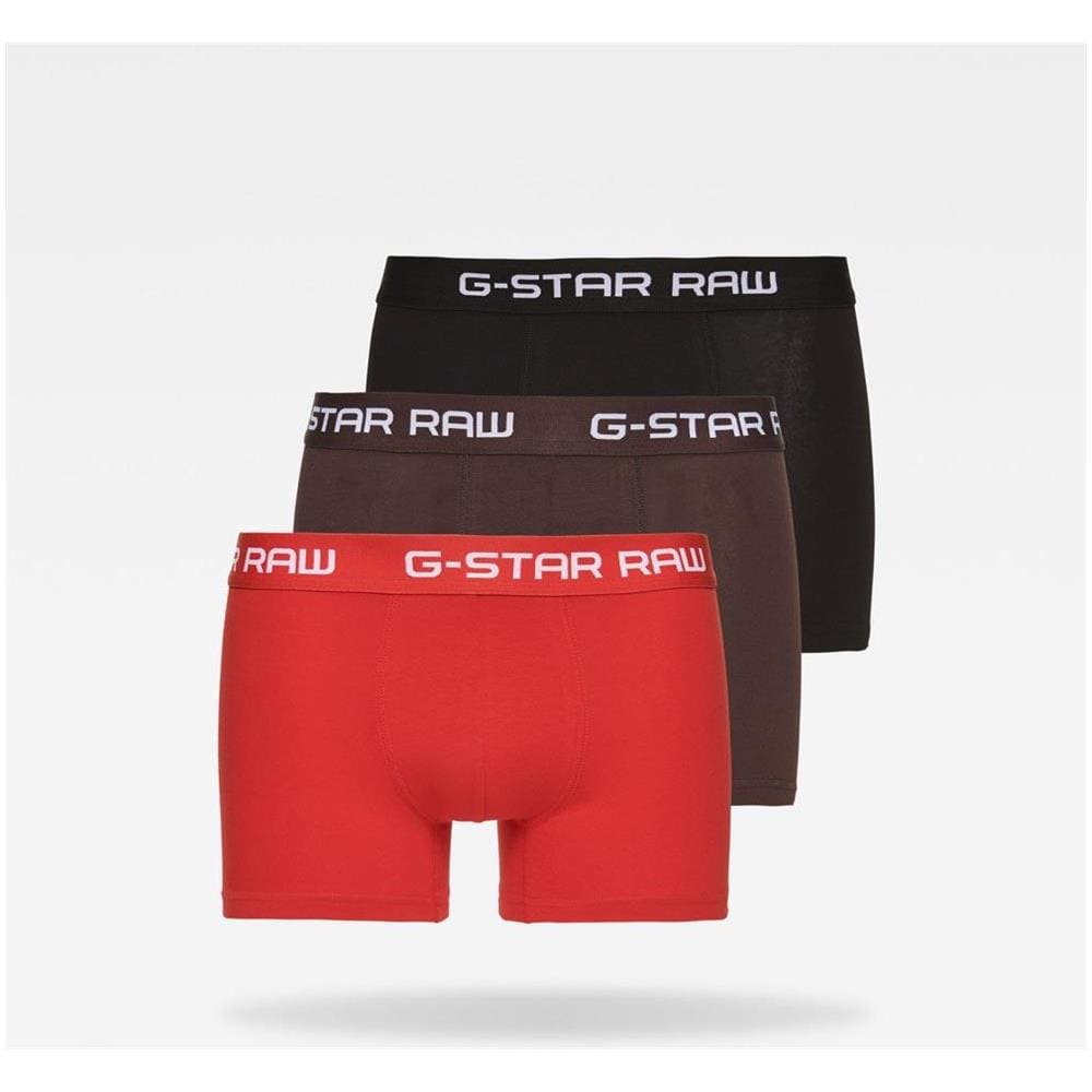 Intimo Gstar Classic Trunk 3 Pack Abbigliamento Uomo Xs - Foto 1