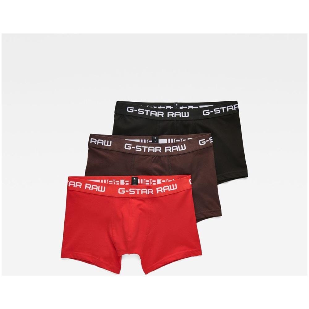 Intimo Gstar Classic Trunk 3 Pack Abbigliamento Uomo Xs - Foto 3