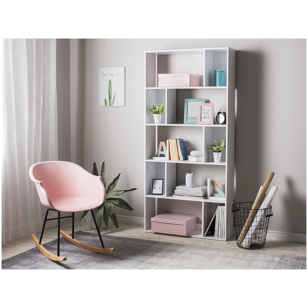 Scaffale In Colore Bianco Con 5 Ripiani Orilla - Foto 1