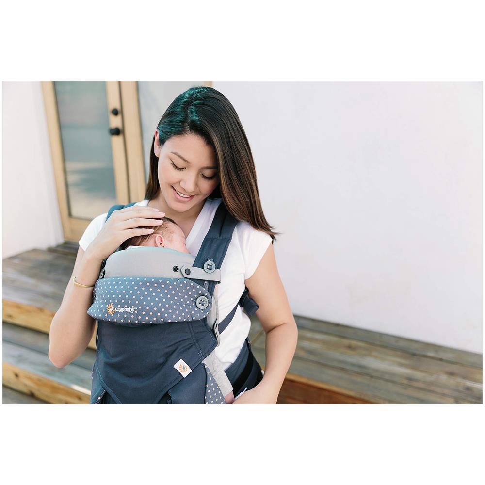 Inserto Infantile Per Marsupio Collezione Originale (32 - 5. kg) Cotone Grigio - Foto 2