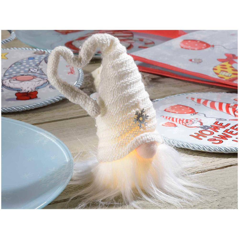 Set 6 Babbi Natale Luminosi Da Appoggiare Decorazione Natalizia Luminosa Per Casa E Negozi Idea Regalo Natale - Foto 2