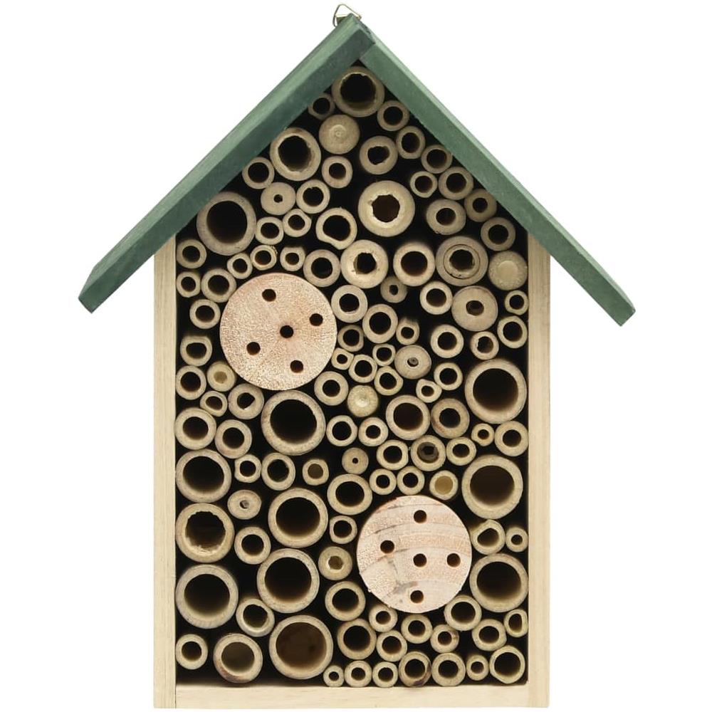 Casette per Insetti 2 pz 23x14x29 cm in Legno Massello di Abete - Foto 2