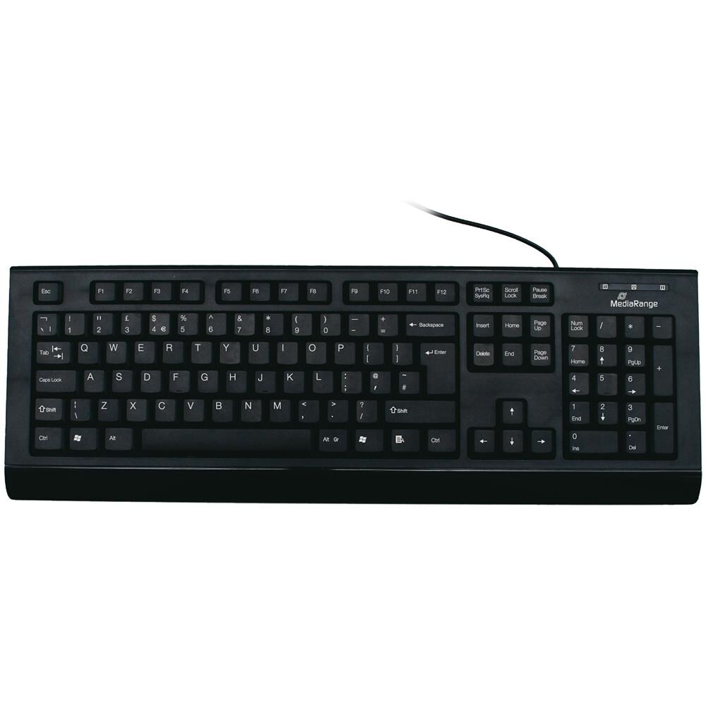 Tastiera USB MROS101-UK  (Layout Inglese) Colore Nero - Foto 1