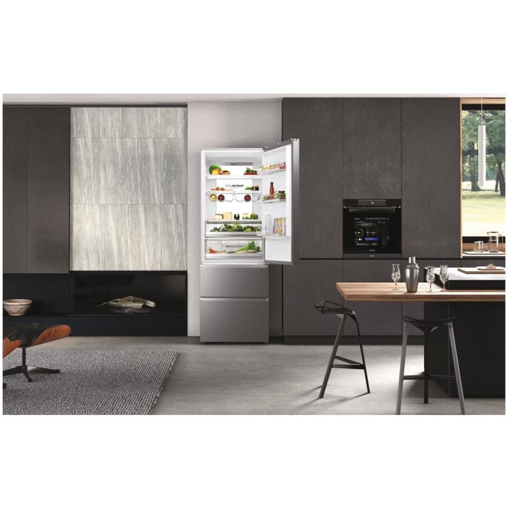 Frigorifero 3 Porte HTW7720ENMP 3D 70 Serie 7 Total No Frost Classe E Capacità Lorda 483 Litri Colore Grigio - Foto 11
