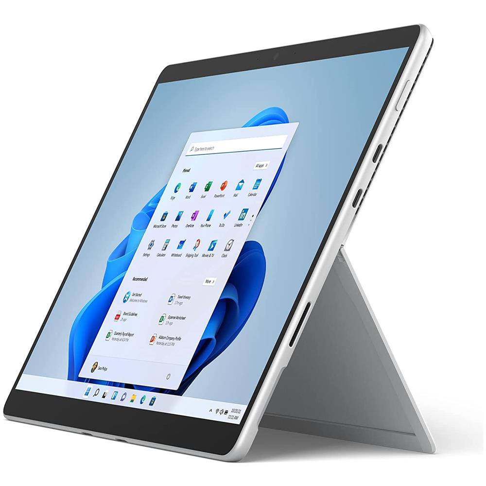 Tablet Surface Pro 8 Platino 13" 2K Quad Core RAM 32GB Memoria 1 TB Wi-Fi Fotocamera 10Mpx Windows 10 Pro - Europa  - Foto 2