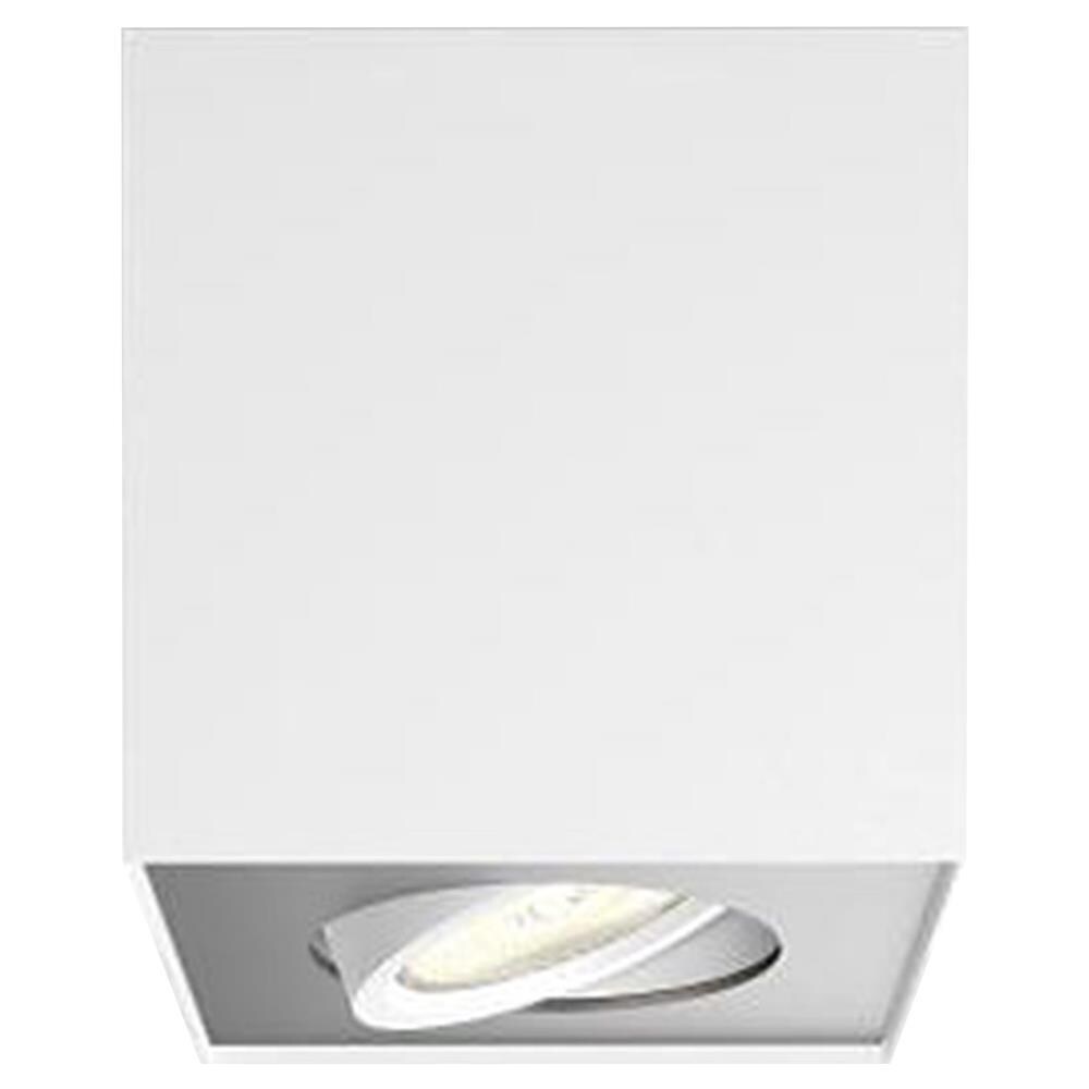 Applique Da Soffitto Led Regolabile Orientabile Warmglow 4.5w Bianco 100x103x103 Mm Metallo - Foto 2