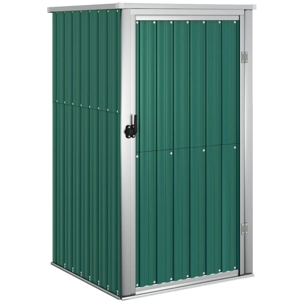 Capanno Per Attrezzi Verde 88x89x161 Cm Acciaio Zincato - Foto 2