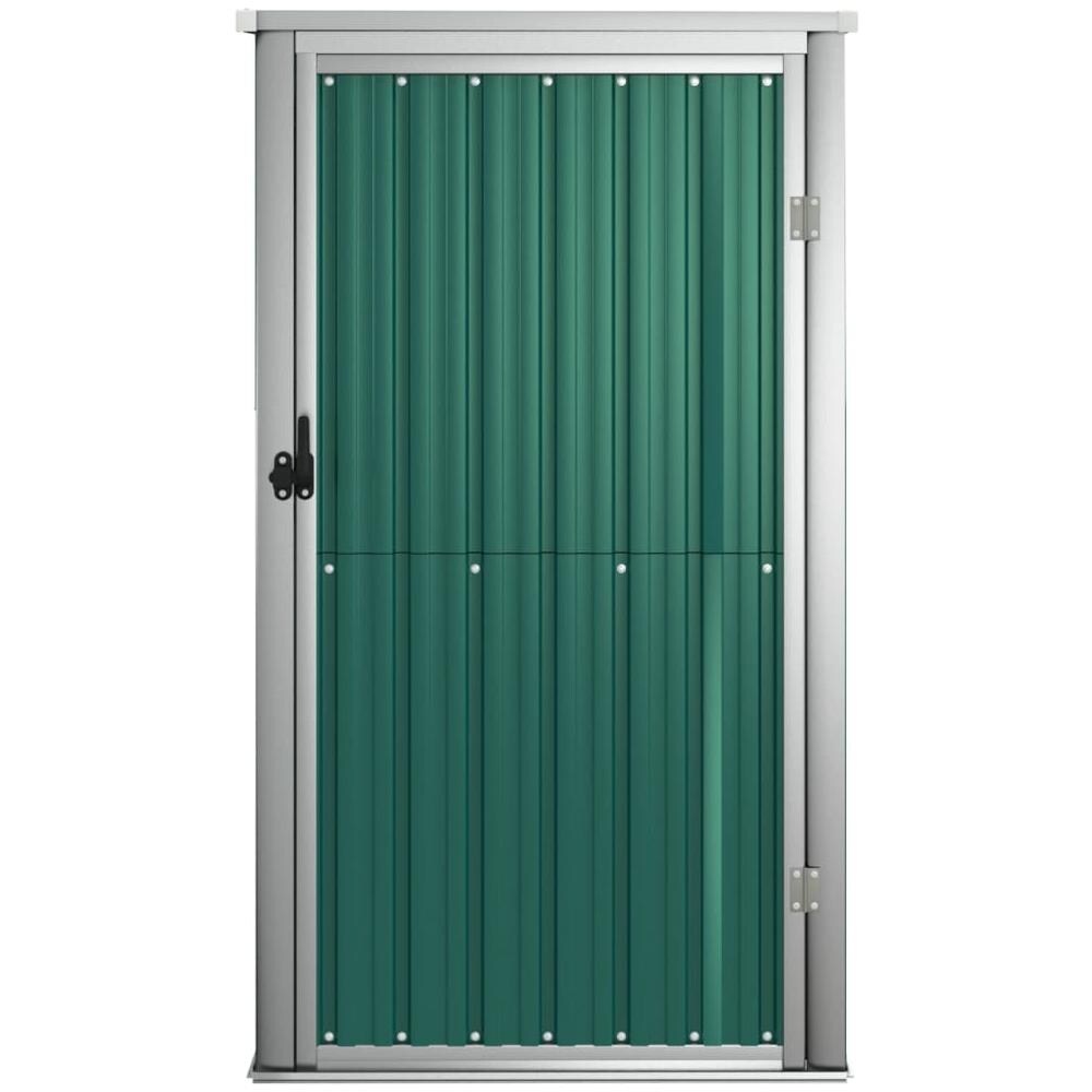 Capanno Per Attrezzi Verde 88x89x161 Cm Acciaio Zincato - Foto 3