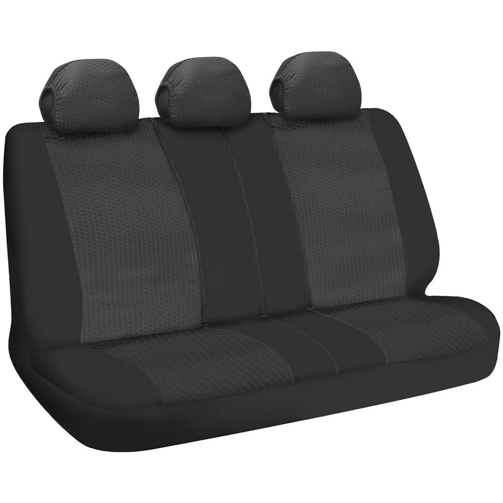 Duka Rear-fit, Coprisedile Posteriore In Tessuto Jacquard E Poliestere Elasticizzati - Nero - Foto 1