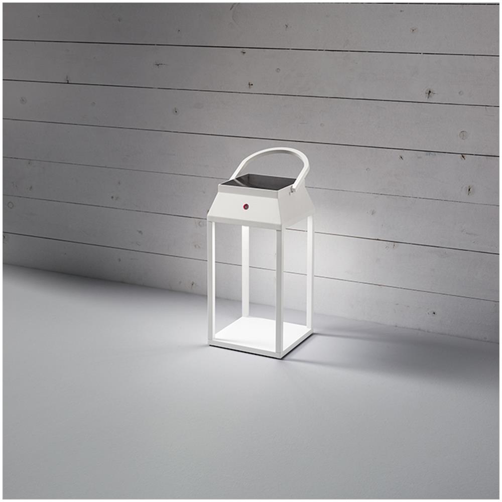 Lanterna Lampada Solare Portatile LED Dimmerabile con Pannello Integrato - Foto 3