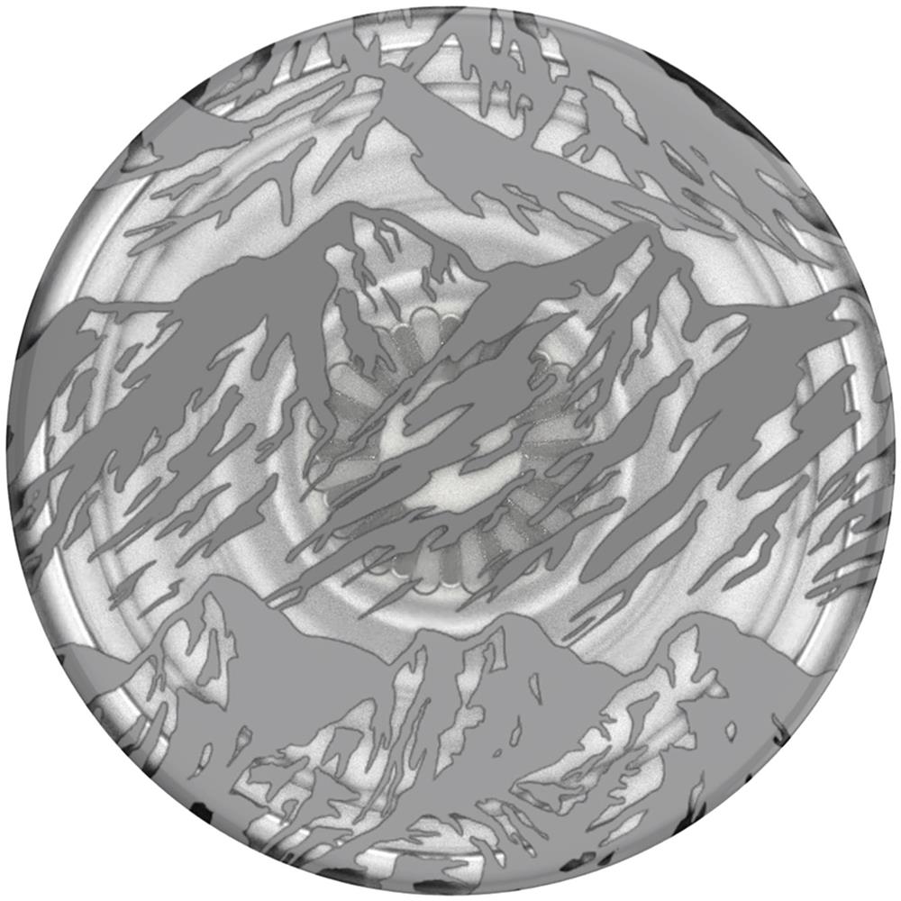Popgrip Per Smartphone Standard Design Plant Mountains, Grigio - Foto 2