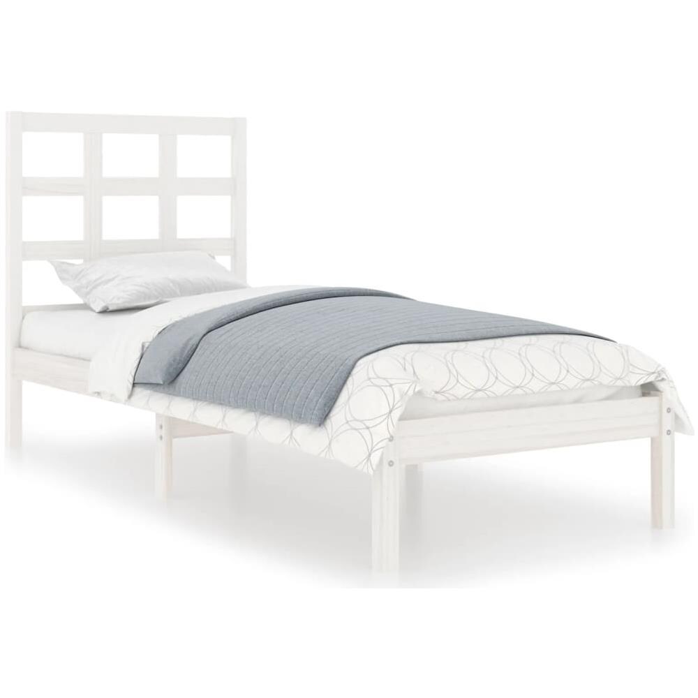 Giroletto Bianco in Legno Massello 75x190 cm Small Single - Foto 2