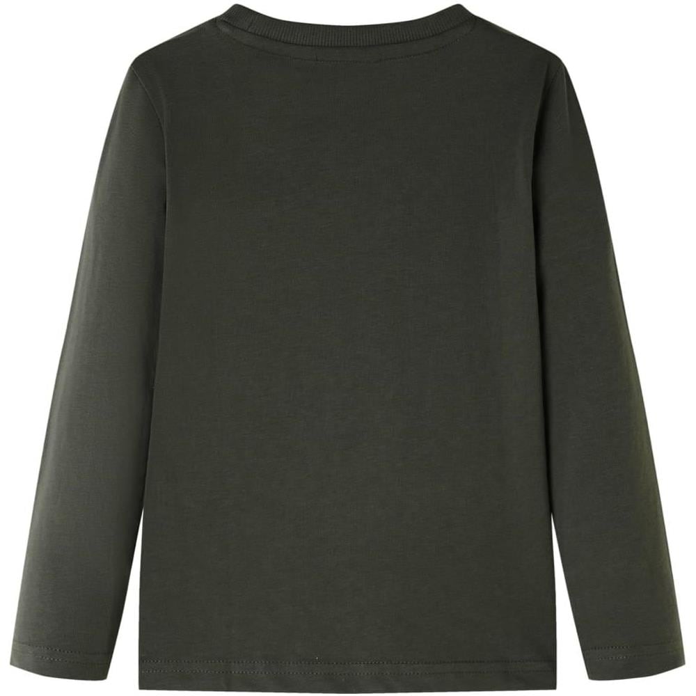 Maglietta per Bambini Maniche Lunghe Cachi 92 - Foto 2