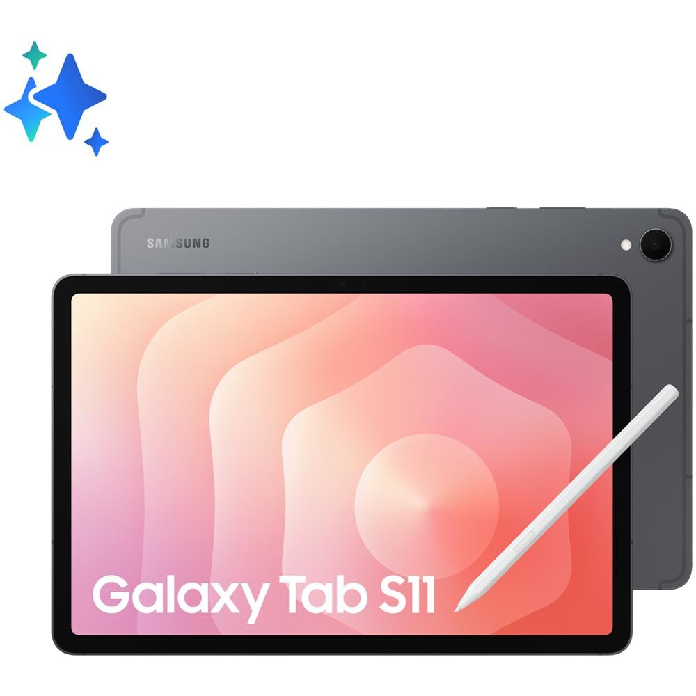 Galaxy Tab S11, Tablet AI, Wi-Fi, Design Leggero, Strumenti AI Multimodali, DeX, RAM 12GB, 256 GB, Batteria a Lunga Durata, Gray - Foto 1
