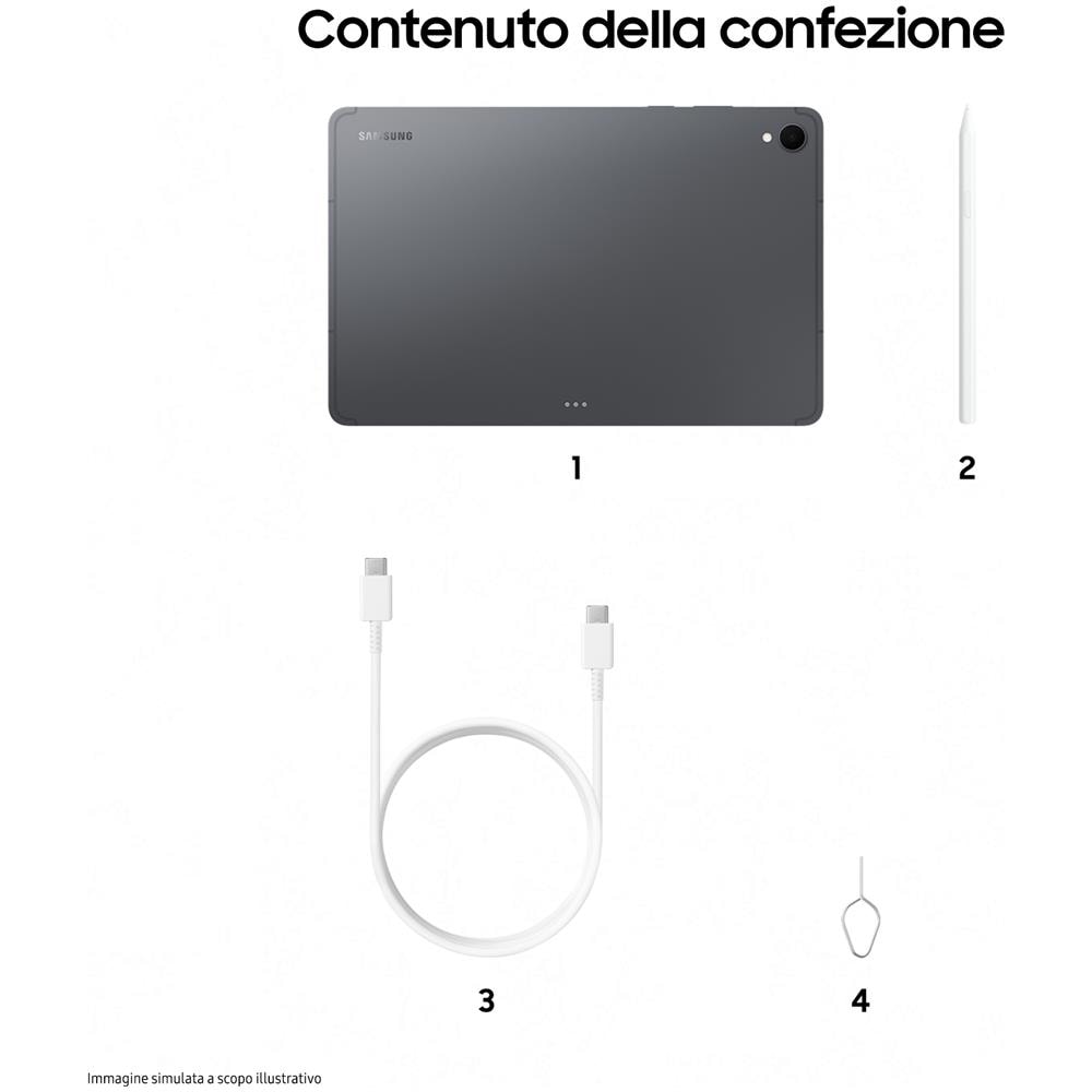 Galaxy Tab S11, Tablet AI, Wi-Fi, Design Leggero, Strumenti AI Multimodali, DeX, RAM 12GB, 256 GB, Batteria a Lunga Durata, Gray - Foto 7