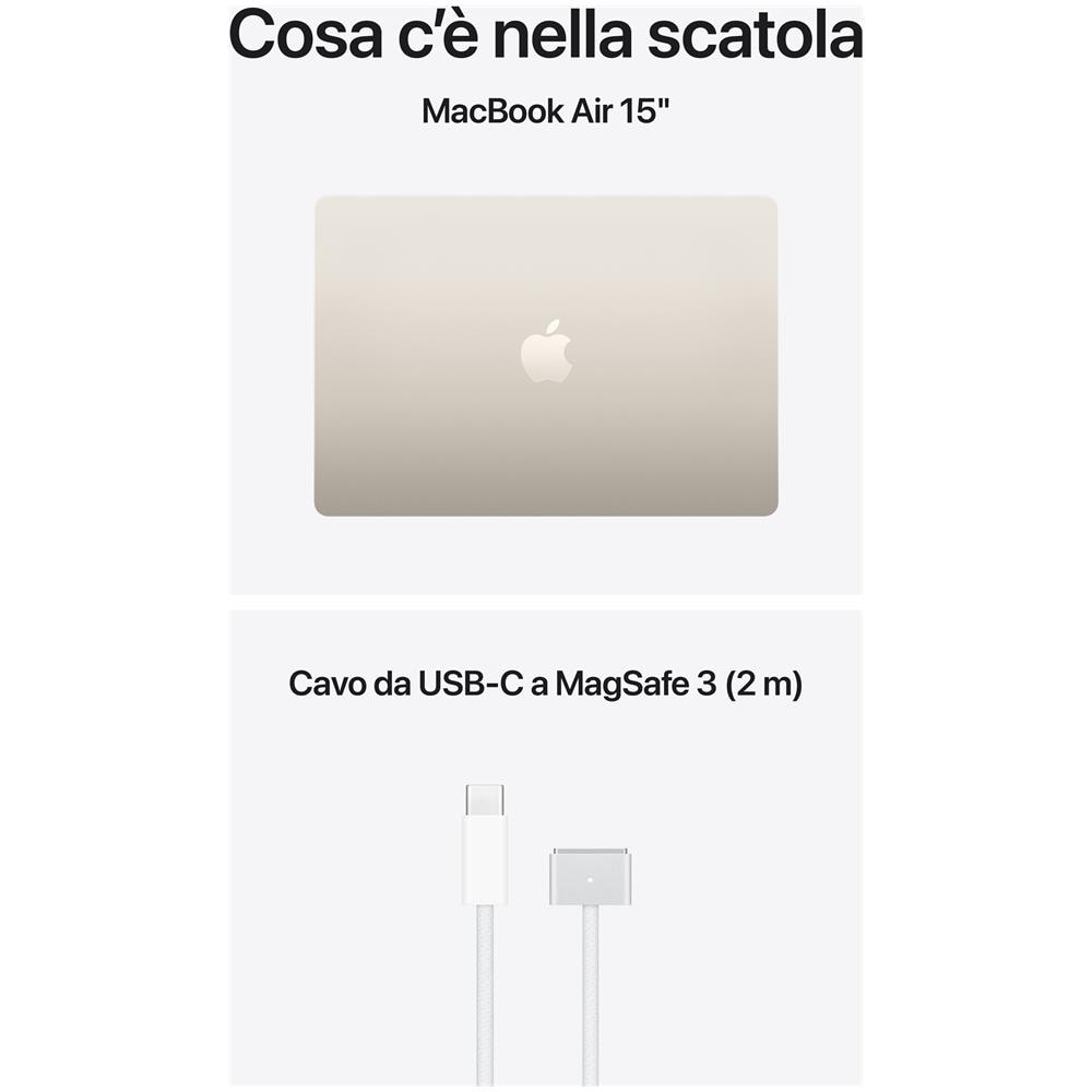 MacBook Air 15" M5 chip 10-core CPU 10-core GPU, 16GB, 512GB SSD - Galassia - Foto 9