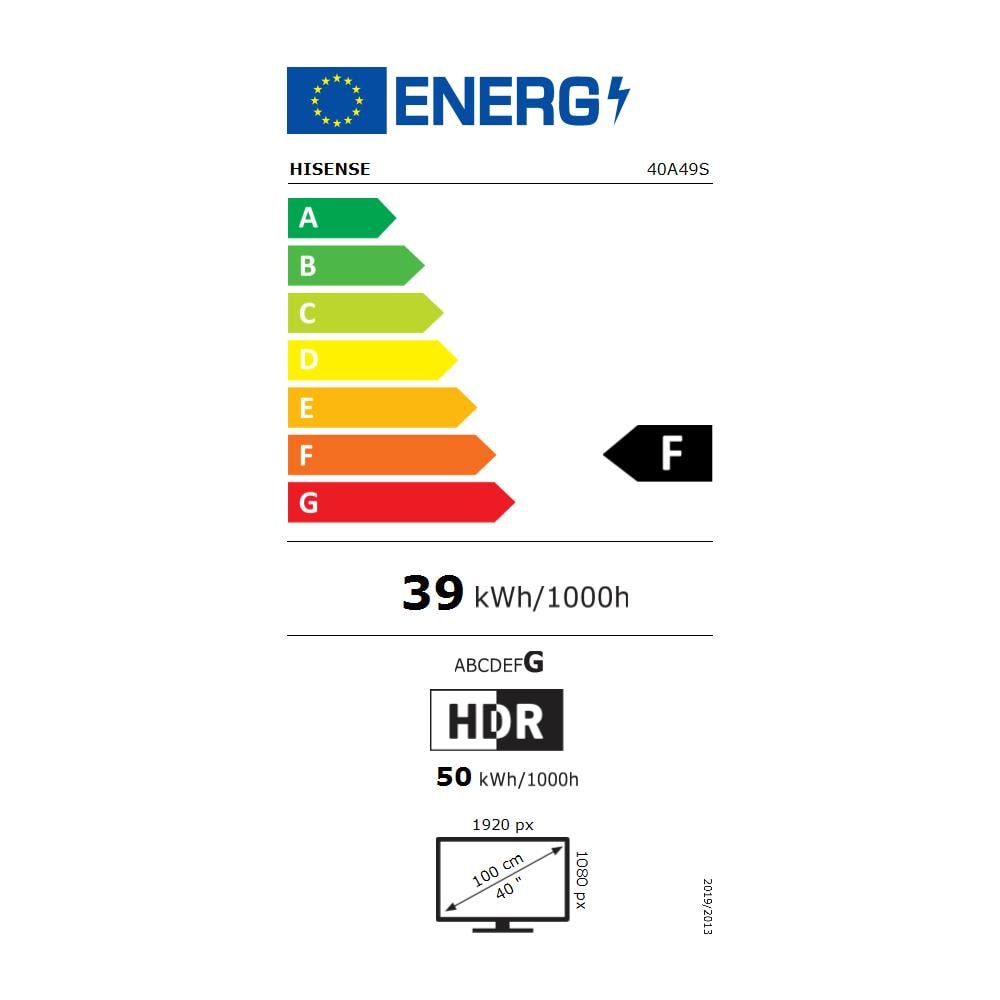 40" LED Vidaa U A4 SERIES 40A49S Black - Foto 14
