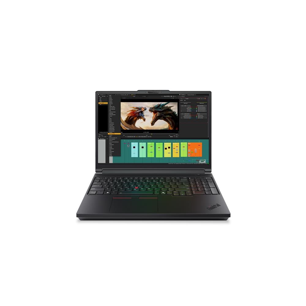 ThinkPad P16 Gen 3 Intel Core Ultra 7 255HX Computer portatile 40,6 cm (16") WUXGA 32 GB DDR5-SDRAM 1 TB SSD NVIDIA RTX PRO 1000 Blackwell Wi-Fi 7 (802.11be) Windows 11 Pro Italiano Nero - Foto 1