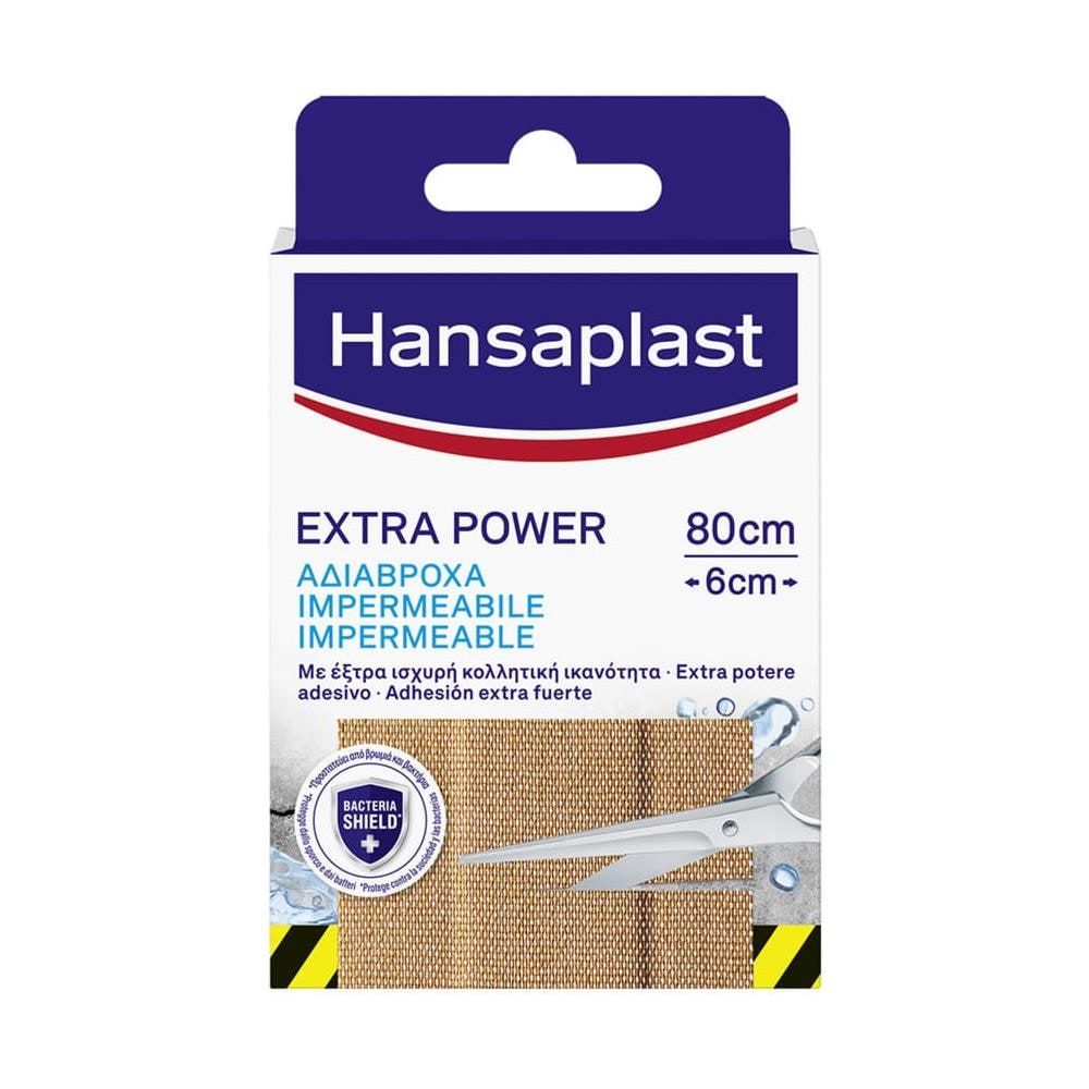 Cerotto in Striscia Hansaplast Extrapower 80CMX6CM 8 Pezzi - Foto 1