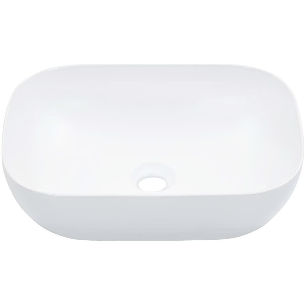 Lavandino 45,5x32x13 Cm In Ceramica Bianco - Foto 2