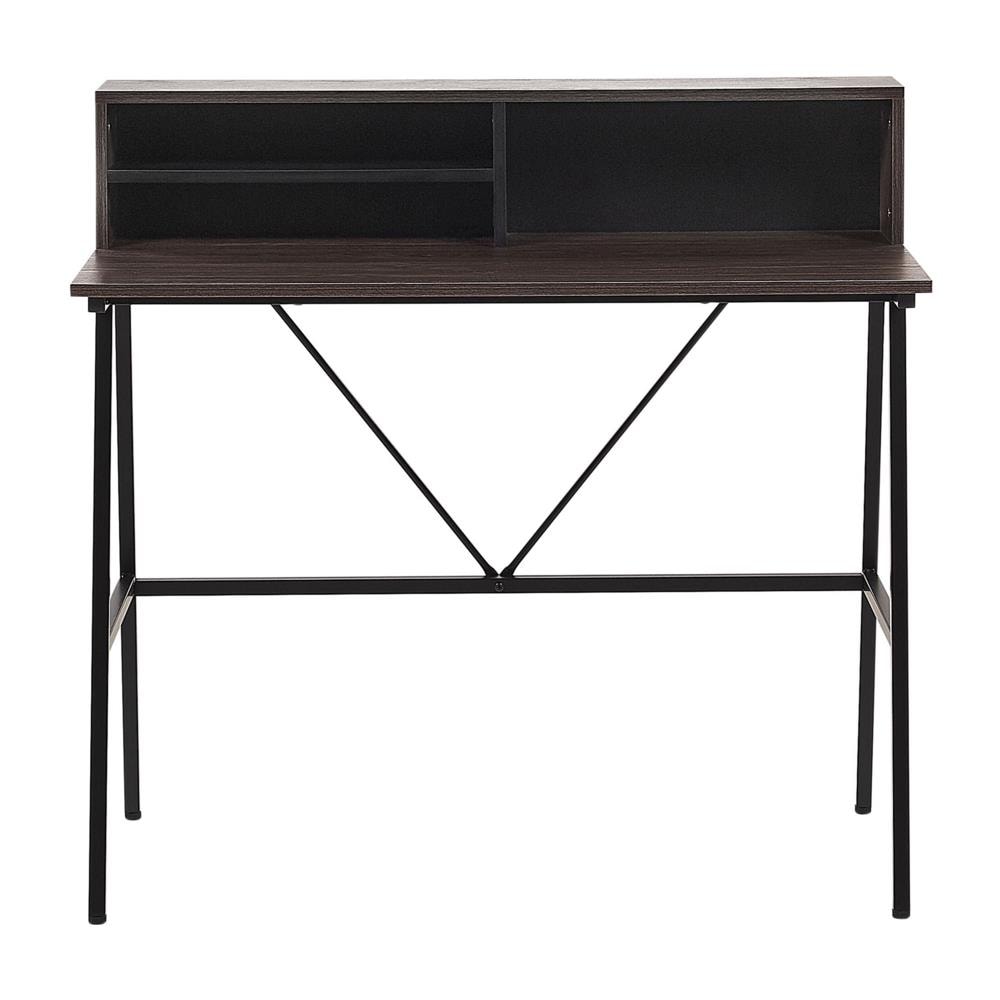 Scrivania Harison Marrone Scuro 100 Cm 53 Cm - Foto 2