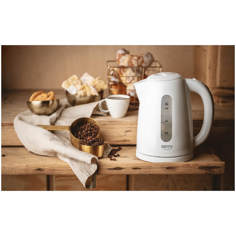 Cr 1254w Bollitore Elettrico, Capacità 1.7l, Senza Filo, Spegnimento Automatico 2200w - Foto 8
