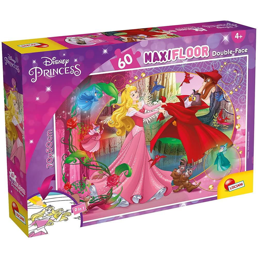 Disney: Aurora Bella Addormentata Puzzle Df Maxi Floor 60 - Foto 1