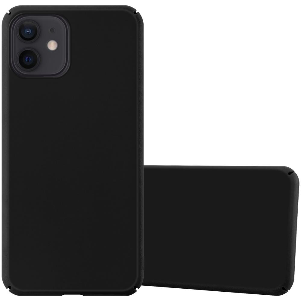 Custodia Compatibile Con Apple Iphone 12 Pro Max (6,7 Zoll) In Nero Metallo - Hard Case Coperchio Protettivo In Look Metallico Contro I Graffi E Gli Urti - Foto 1