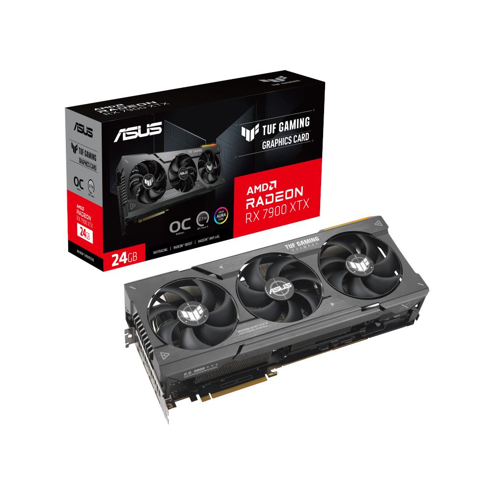 Radeon RX 7900 XTX 24 GB GDDR6 Pci-E 3x DisplayPort / 1x HDMI TUF Gaming  - Foto 1