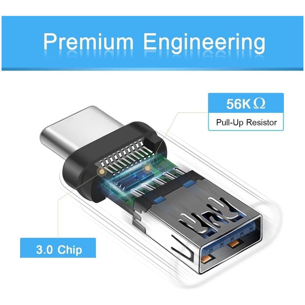 Adattatore Da Usb-c A Usb 3.0 Nero - Foto 2