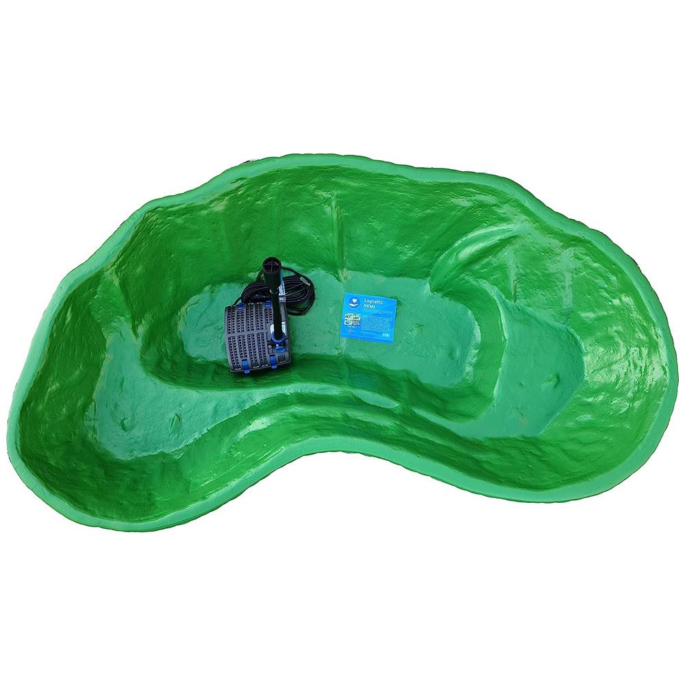 Laghetto Da Giardino Nemi Verde E Pompa Gda 1500 Uvc 5 Watt - Foto 2