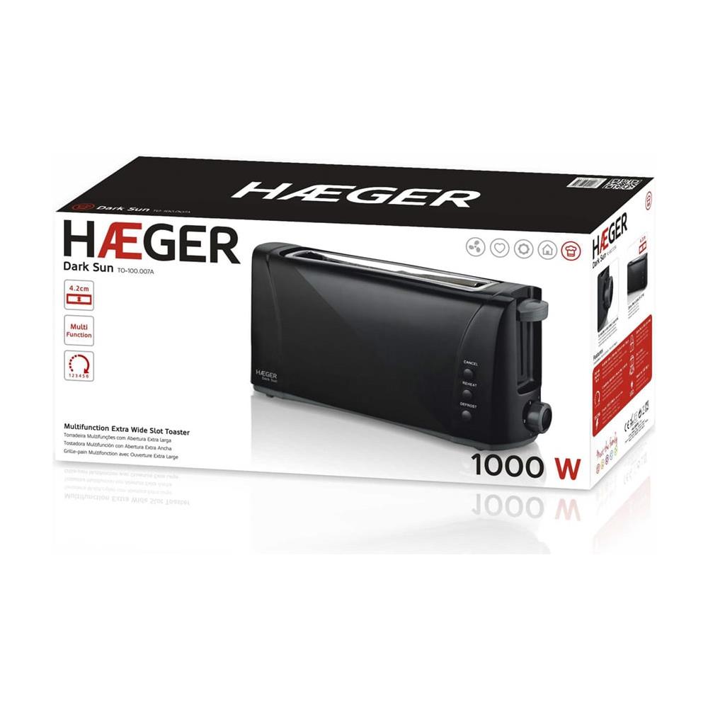 Tostapane TO-100.007A a 2 Fette con Potenza 1000 W Colore Nero - Foto 4