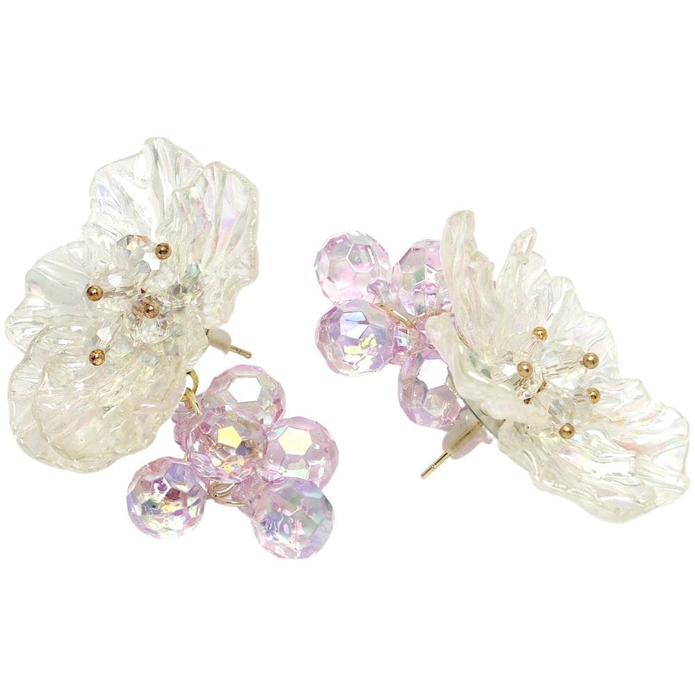 Orecchini Pendenti a Fiore Eterei Collezione Diva - Foto 2