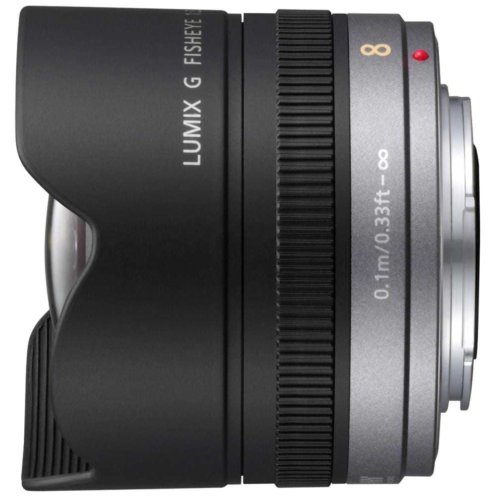 Fisheye 8 mm F / 3.5 Attacco Micro Quattro Terzi - Foto 1