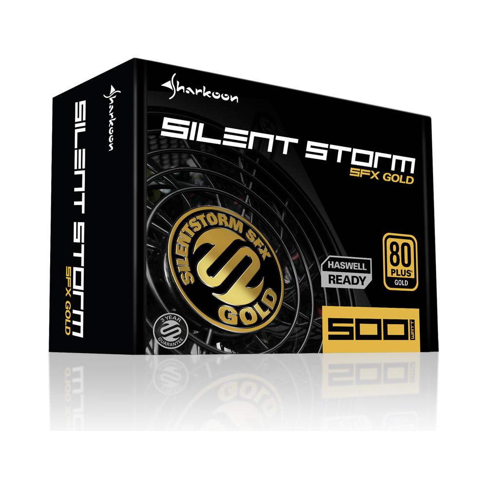Alimentatore SilentStorm SFX 500W Certificazione 80 Plus Gold - Foto 6