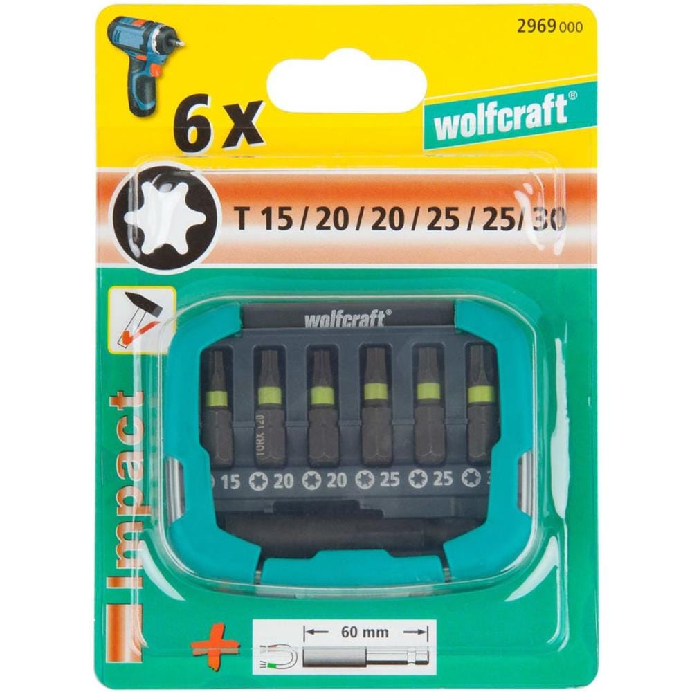 Set Punte Diamantate 7 pz per Cacciavite a Percussione 2969000 - Foto 4